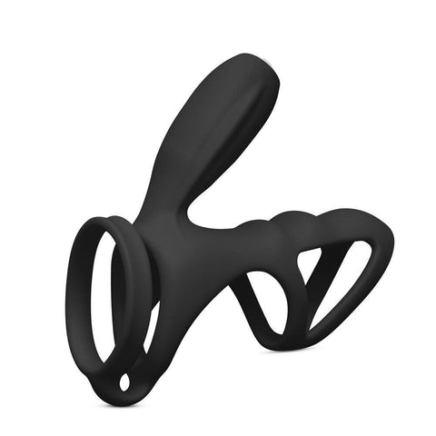 Cockring and Clit Vibrator Black - Adult Planet - Online Sex Toys Shop UK