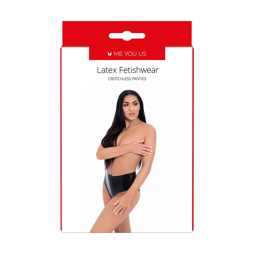 Me You Us Latex Crotchless Panties - Adult Planet - Online Sex Toys Shop UK