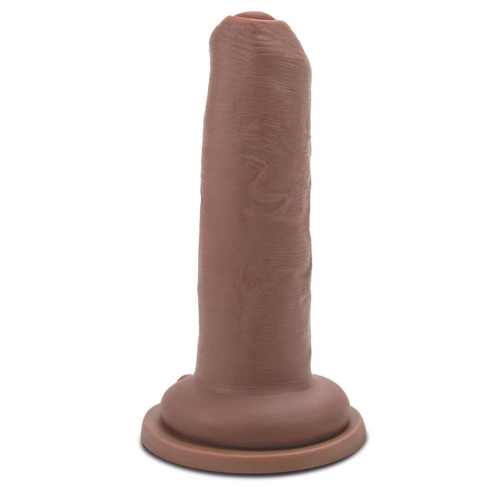 Me You Us Uncut Ultra Cock 6 Inch Dildo Flesh Brown - Adult Planet - Online Sex Toys Shop UK
