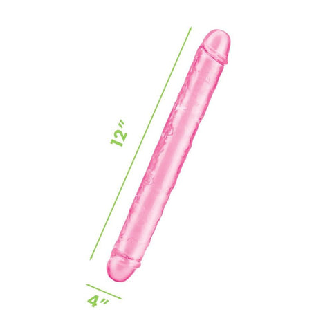 Me You Us Ultra Double Dildo 12 Inches Pink - Adult Planet - Online Sex Toys Shop UK