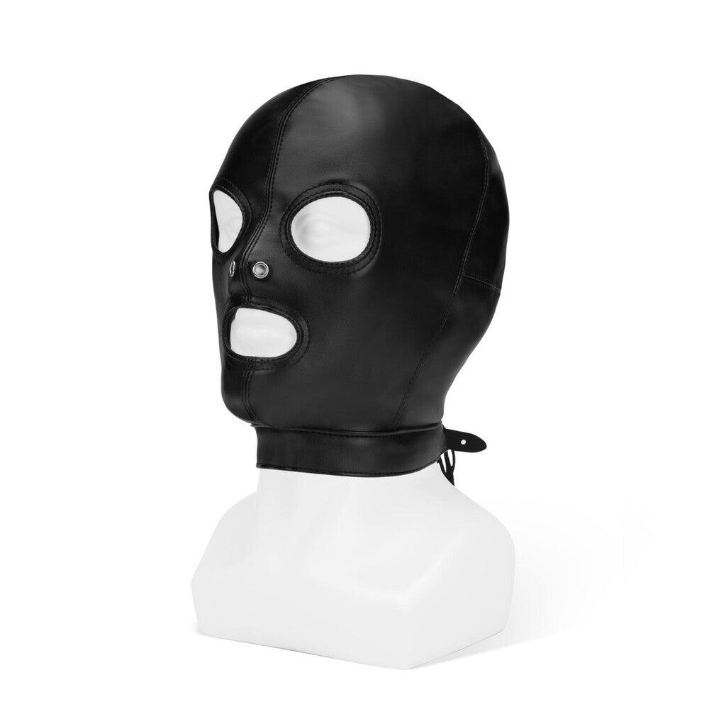 Me You Us Black Hood With Eyes Nose Mouth - Adult Planet - Online Sex Toys Shop UK