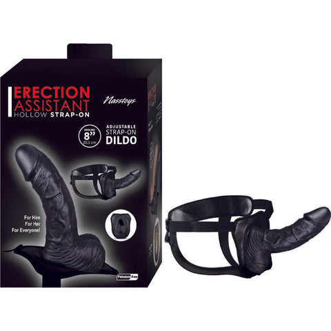 Erection Assistant Hollow Strap On 8 Inch - Adult Planet - Online Sex Toys Shop UK