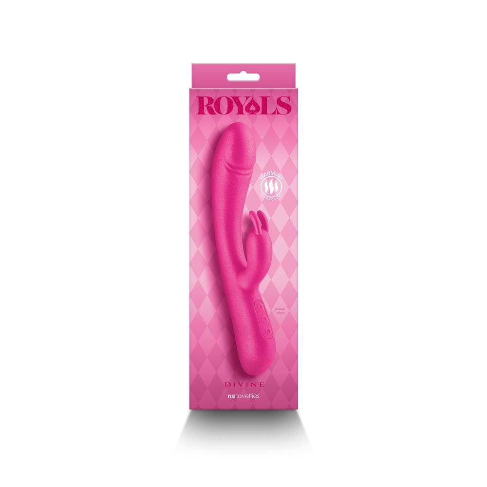 Royals Divine Metallic Pink Vibrator - Adult Planet - Online Sex Toys Shop UK