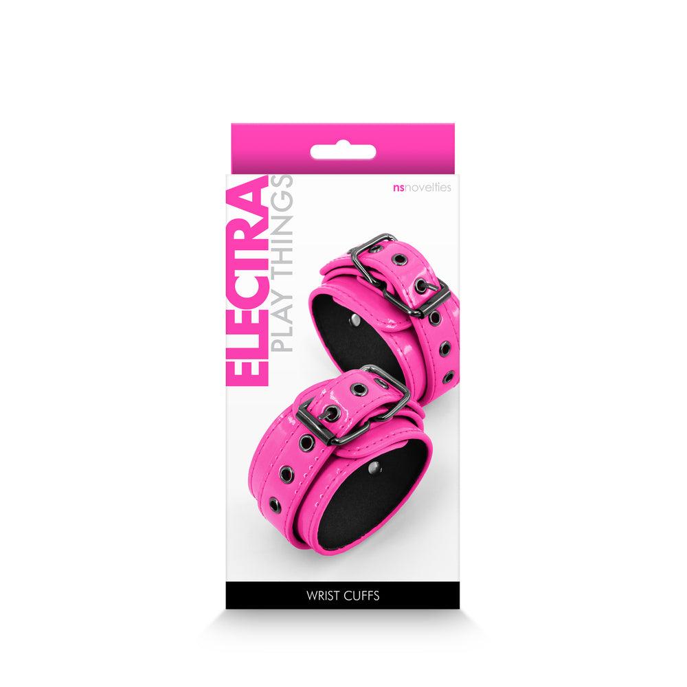 Electra Wrist Cuffs Pink - Adult Planet - Online Sex Toys Shop UK