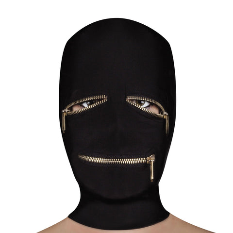 Ouch Extreme Zipper Mask With Eye And Mouth Zipper - Adult Planet - Online Sex Toys Shop UK