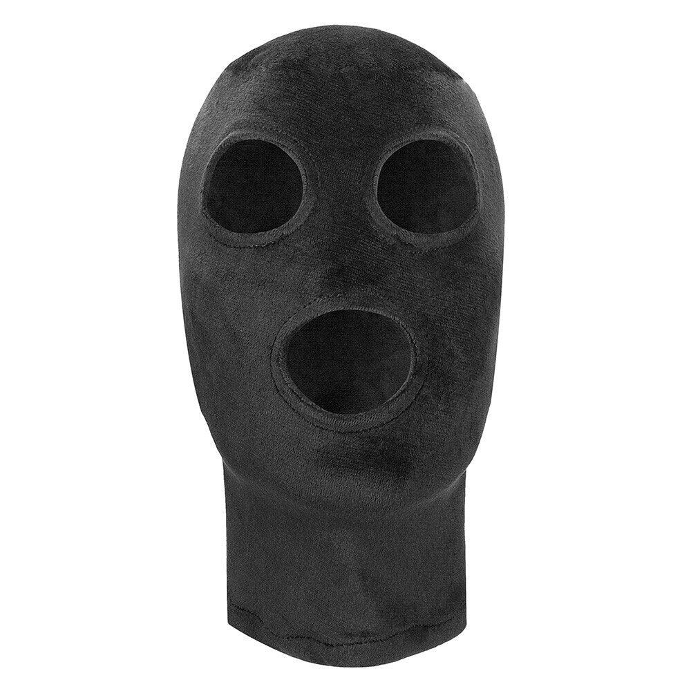 Ouch Velvet Mask With Eye And Mouth Opening - Adult Planet - Online Sex Toys Shop UK