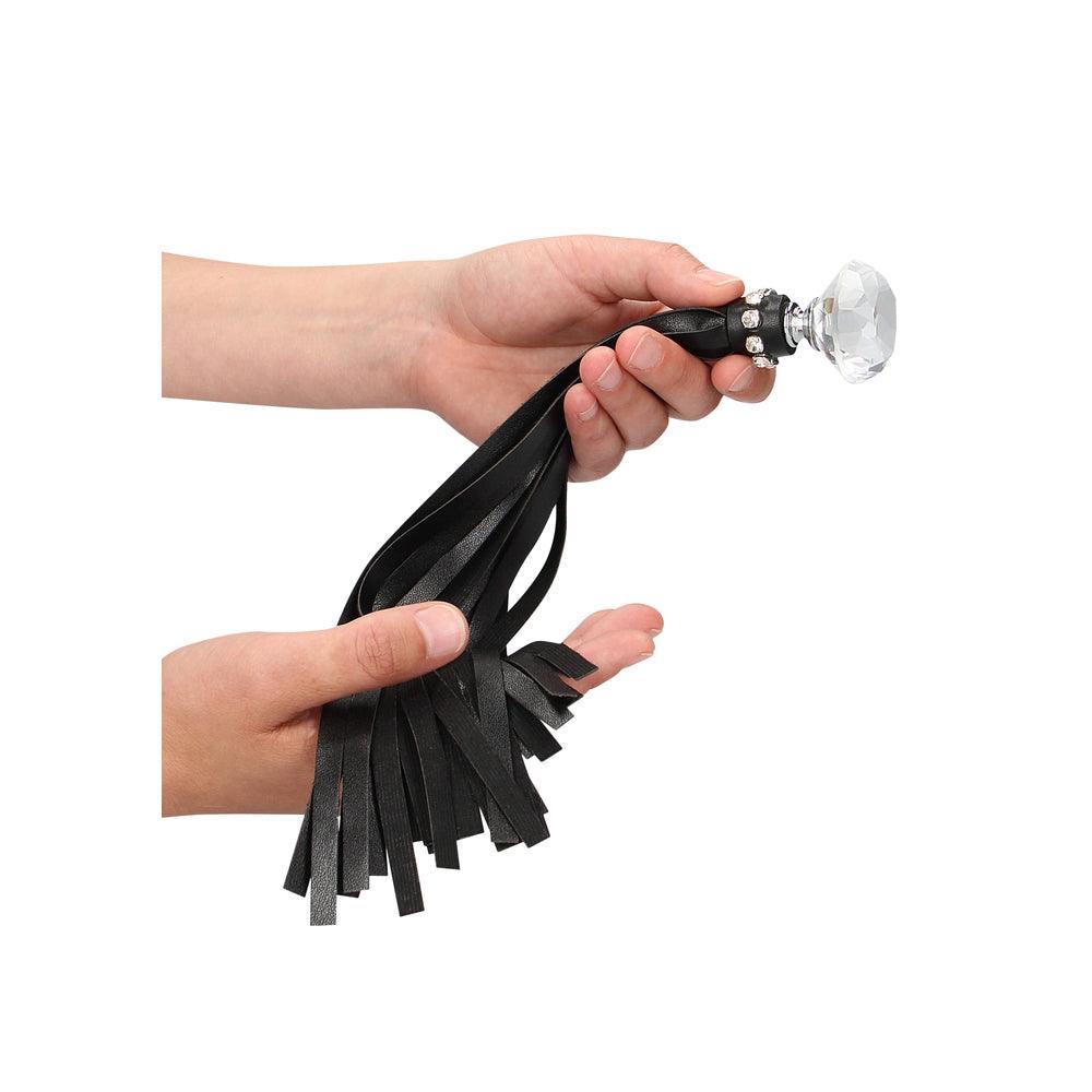 Ouch Diamond Studded Flogger - Adult Planet - Online Sex Toys Shop UK