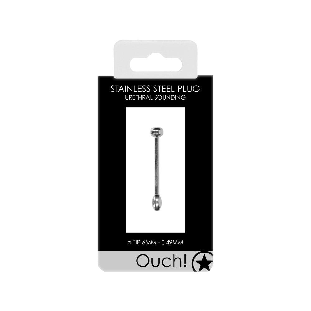 Ouch Stainless Steel Plug - Adult Planet - Online Sex Toys Shop UK