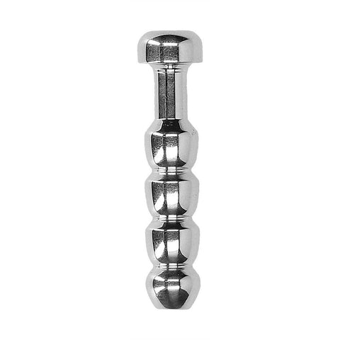 Ouch Urethral Sounding Stainless Steel Ridged Plug - Adult Planet - Online Sex Toys Shop UK