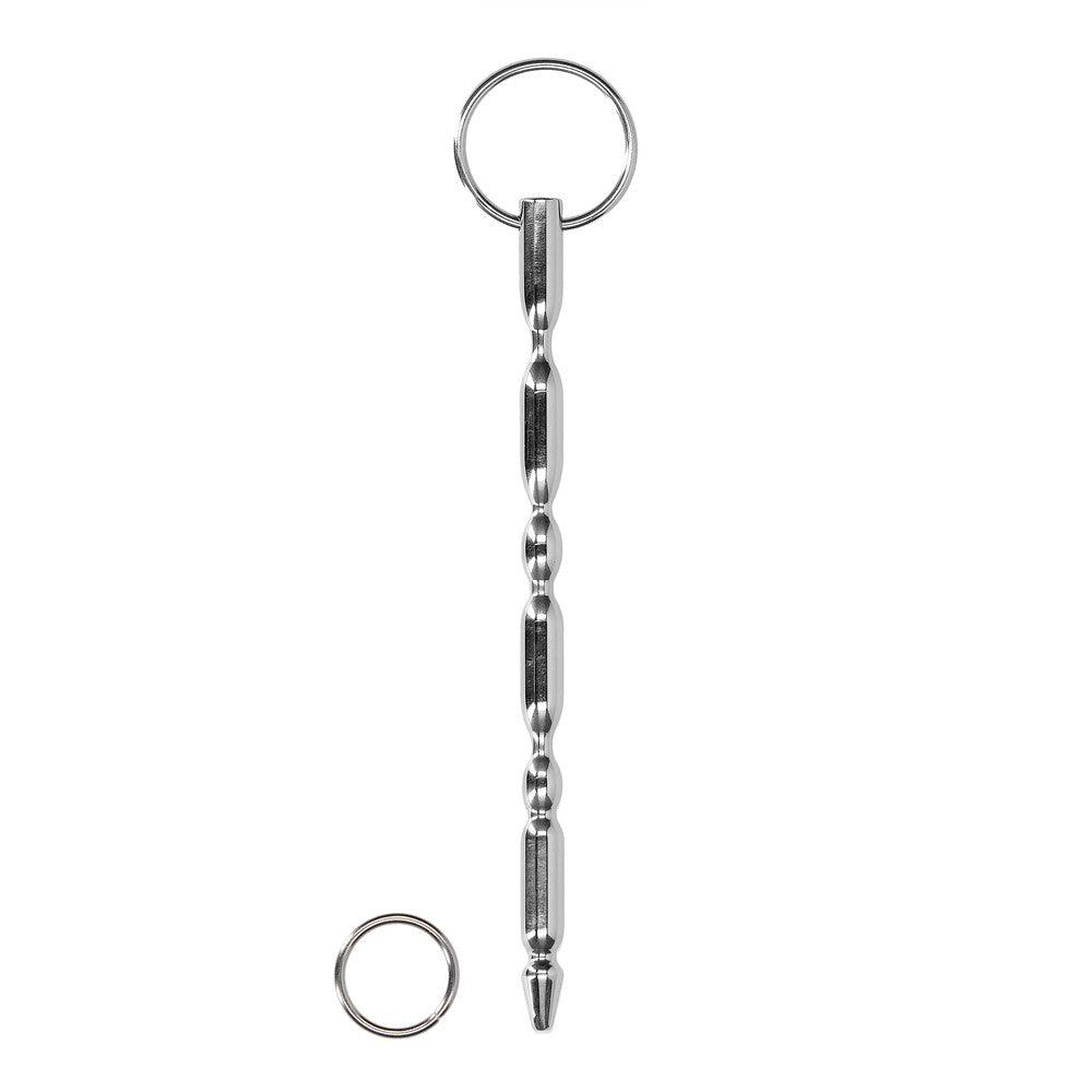 Ouch Urethral Sounding Steel Dilator With Ring - Adult Planet - Online Sex Toys Shop UK