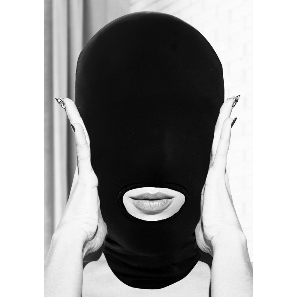 Ouch Submission Mask with Open Mouth - Adult Planet - Online Sex Toys Shop UK