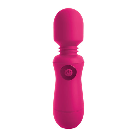 OMG Silicone Rechargeable Wand Pink - Adult Planet - Online Sex Toys Shop UK