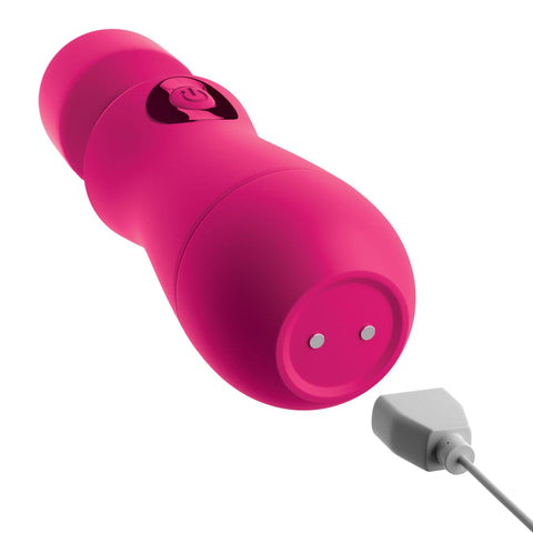 OMG Silicone Rechargeable Wand Pink - Adult Planet - Online Sex Toys Shop UK