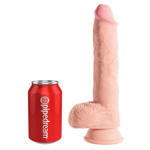 King Cock Plus 10 Inch Triple Density Fat Cock With Balls - Adult Planet - Online Sex Toys Shop UK