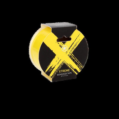 Ouch Xtreme Bondage Tape 57FT Yellow - Adult Planet - Online Sex Toys Shop UK