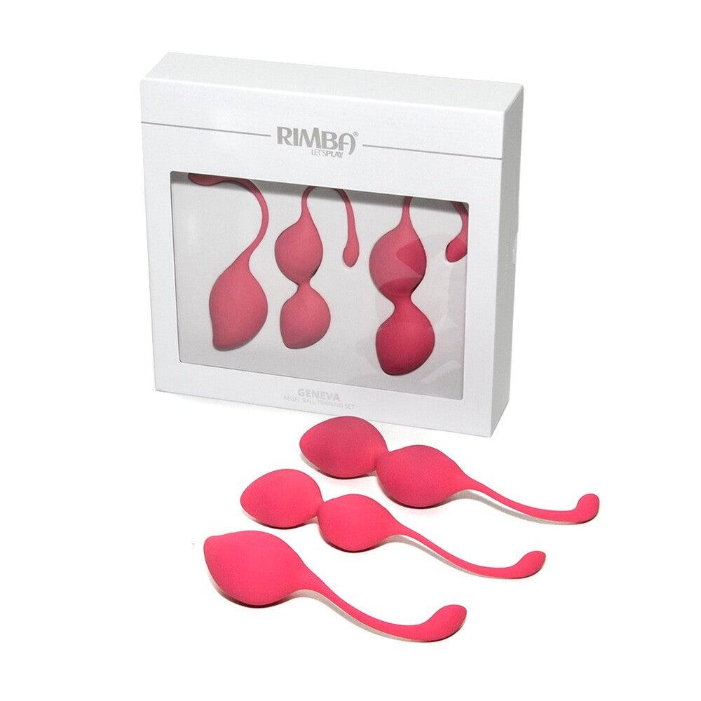Rimba Geneva Kegal Ball Training Set Pink - Adult Planet - Online Sex Toys Shop UK