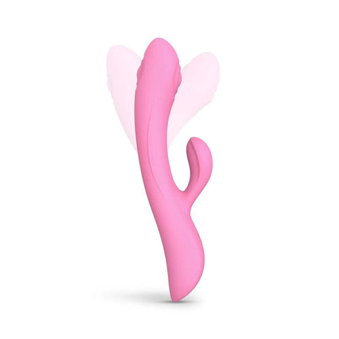 Love To Love Bunny And Clyde Tapping Rabbit Vibrator Pink - Adult Planet - Online Sex Toys Shop UK