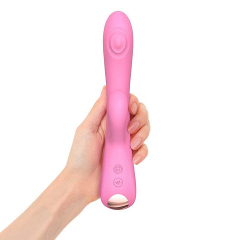 Love To Love Bunny And Clyde Tapping Rabbit Vibrator Pink - Adult Planet - Online Sex Toys Shop UK
