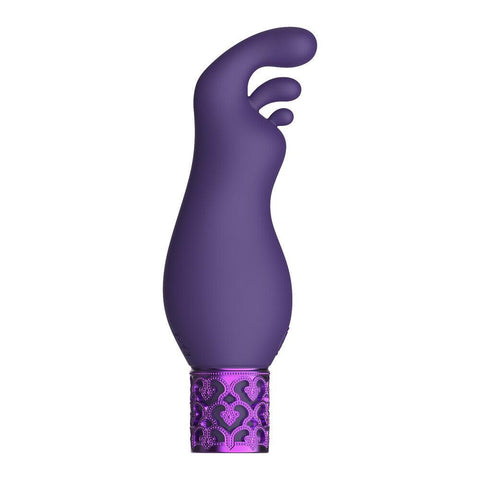 Royal Gems Exquisite Rechargeable Silicone Bullet Purple - Adult Planet - Online Sex Toys Shop UK