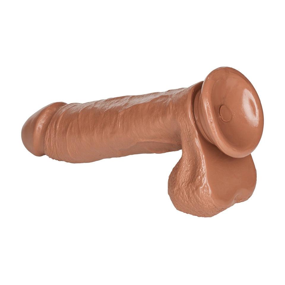 Emperor 7 Inch Life Like Dildo Flesh Brown - Adult Planet - Online Sex Toys Shop UK