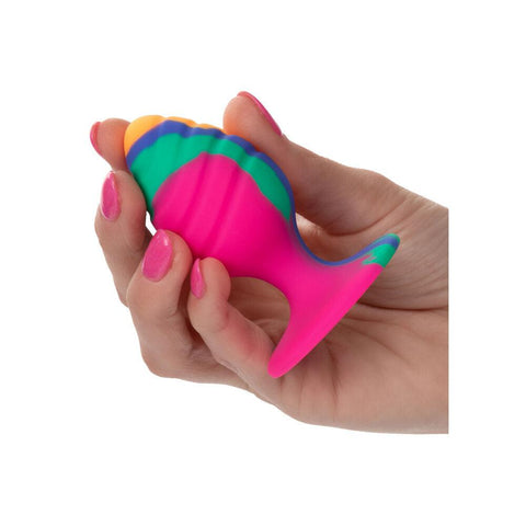 Cheeky Medium Swirl Tie Dye Butt Plug - Adult Planet - Online Sex Toys Shop UK
