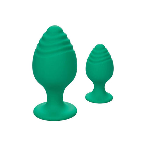 Cheeky Butt Plug Duo Green - Adult Planet - Online Sex Toys Shop UK
