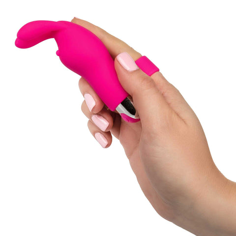 Intimate Play Pink Rechargeable Bunny Finger Vibrator - Adult Planet - Online Sex Toys Shop UK