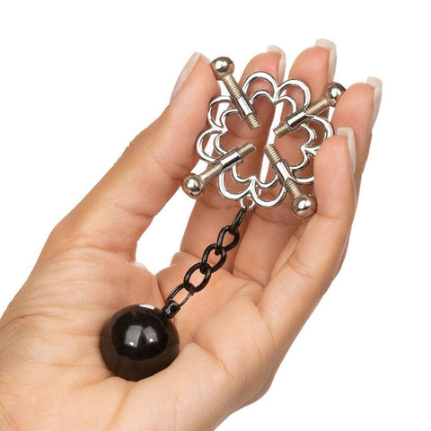 Nipple Grips 4 Point Weighted Nipple Press - Adult Planet - Online Sex Toys Shop UK