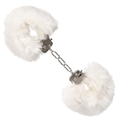 Ultra Fluffy Furry Cuffs White - Adult Planet - Online Sex Toys Shop UK