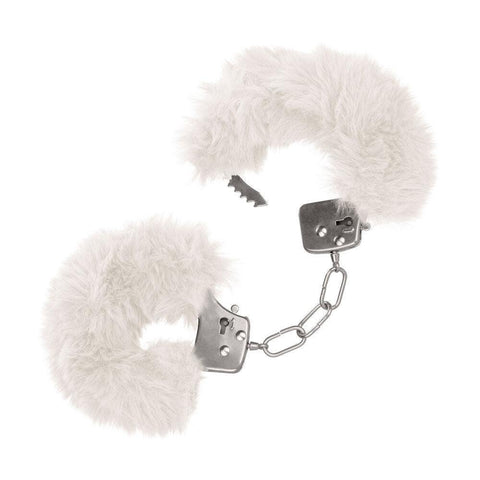 Ultra Fluffy Furry Cuffs White - Adult Planet - Online Sex Toys Shop UK