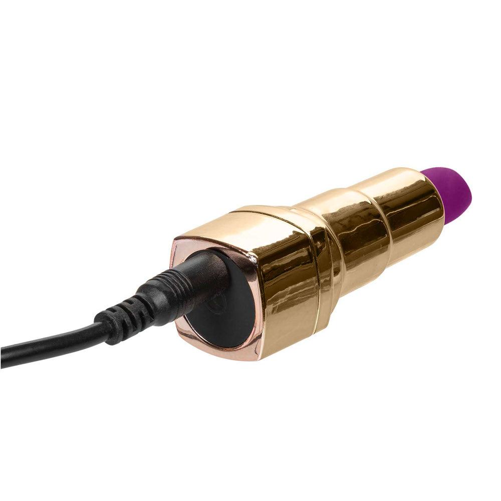 Naughty Bits Bad Bitch Rechargeable Lipstick Vibrator - Adult Planet - Online Sex Toys Shop UK