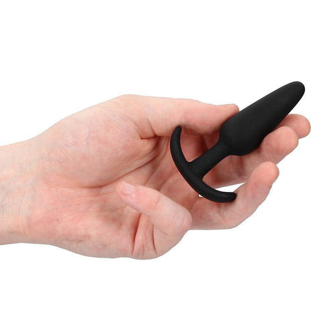 Beginners Size Slim Butt Plug Black - Adult Planet - Online Sex Toys Shop UK