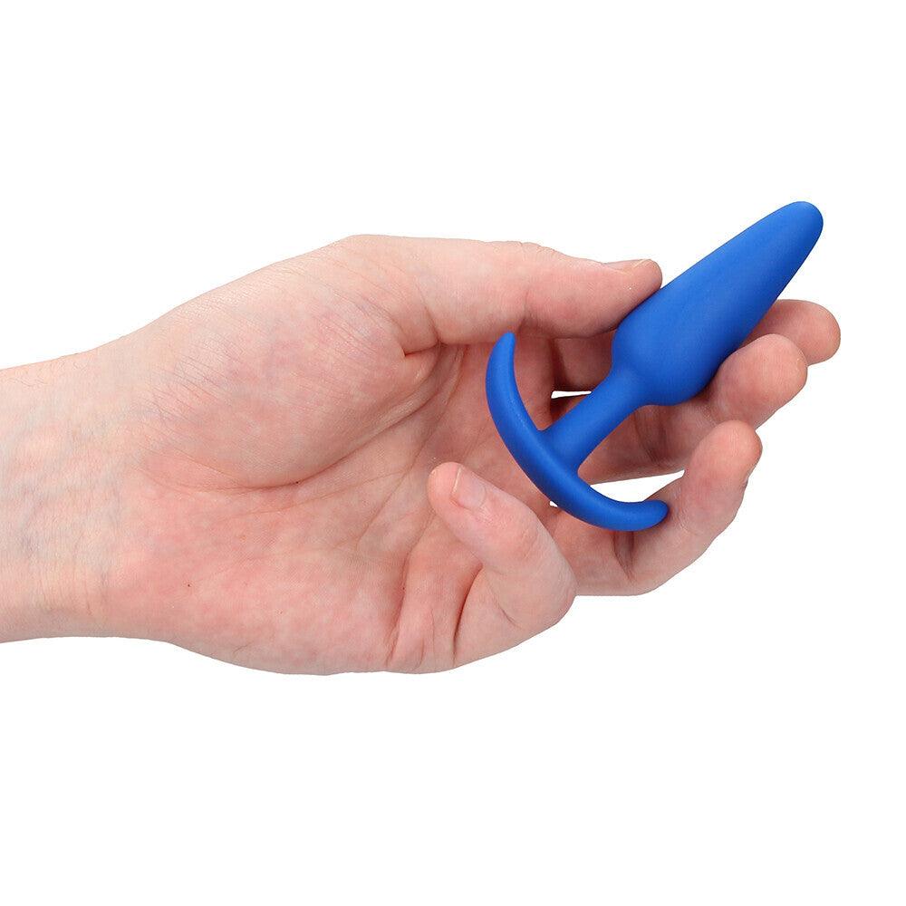 Beginners Size Slim Butt Plug Blue - Adult Planet - Online Sex Toys Shop UK