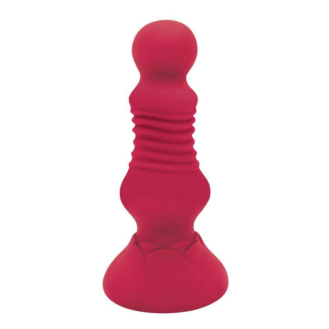 Secret Kisses Remote Thrusting Rosebud Butt Plug - Adult Planet - Online Sex Toys Shop UK