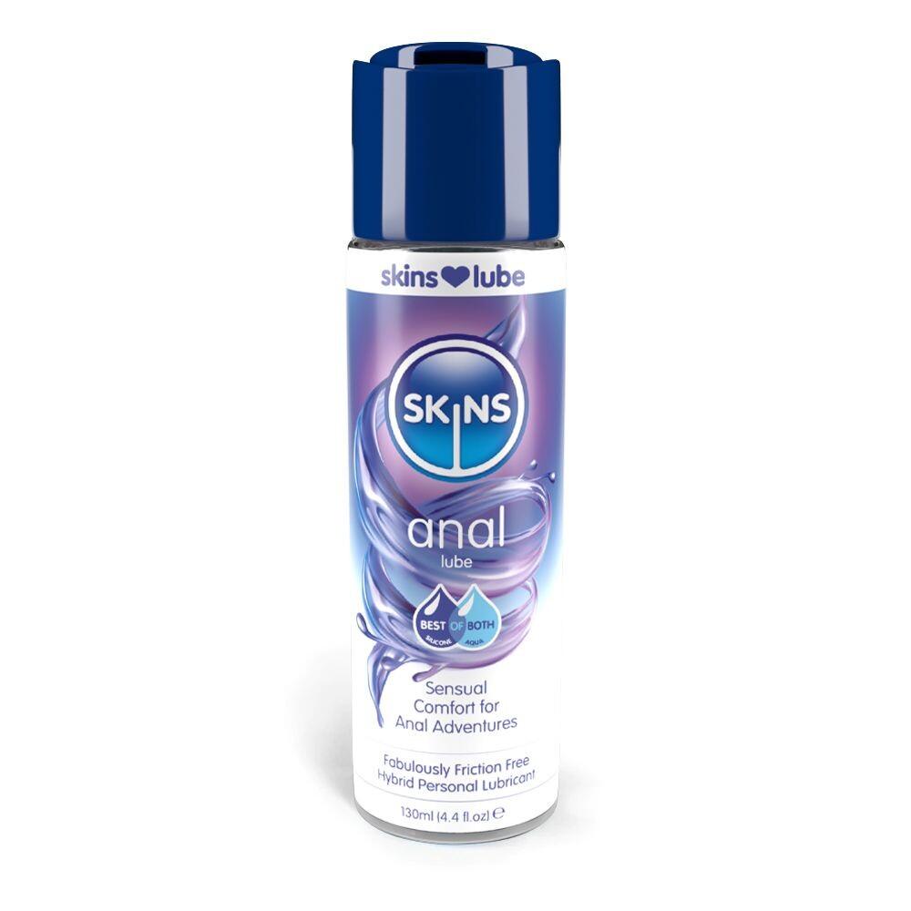 Skins Anal Hybrid Silicone And Waterbased Lubricant 130ml - Adult Planet - Online Sex Toys Shop UK