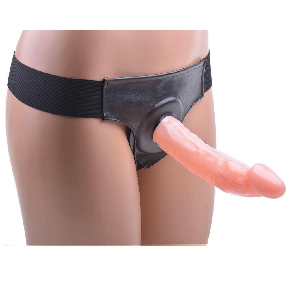 Hollow Strap On With Harness - Adult Planet - Online Sex Toys Shop UK