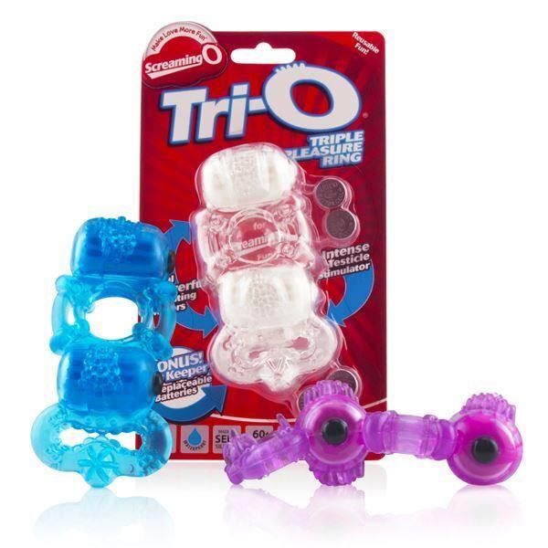 Screaming O TriO Vibrating Pleasure Cock Ring - Adult Planet - Online Sex Toys Shop UK