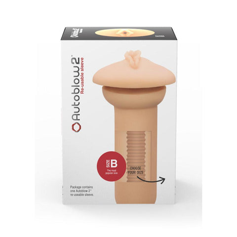 Autoblow 2 Plus Vagina Sleeve B - Adult Planet - Online Sex Toys Shop UK