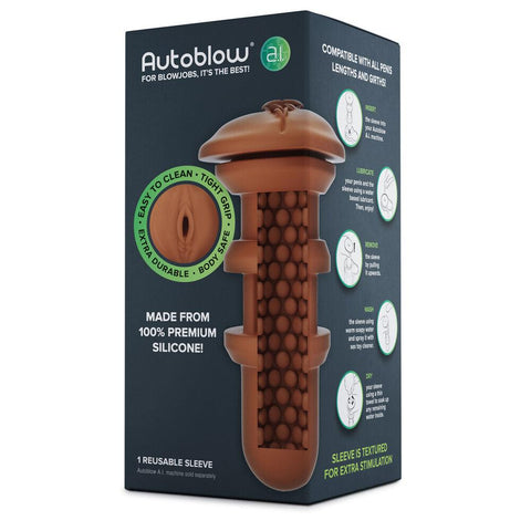 Autoblow A.I Reusable Vagina Sleeve - Adult Planet - Online Sex Toys Shop UK