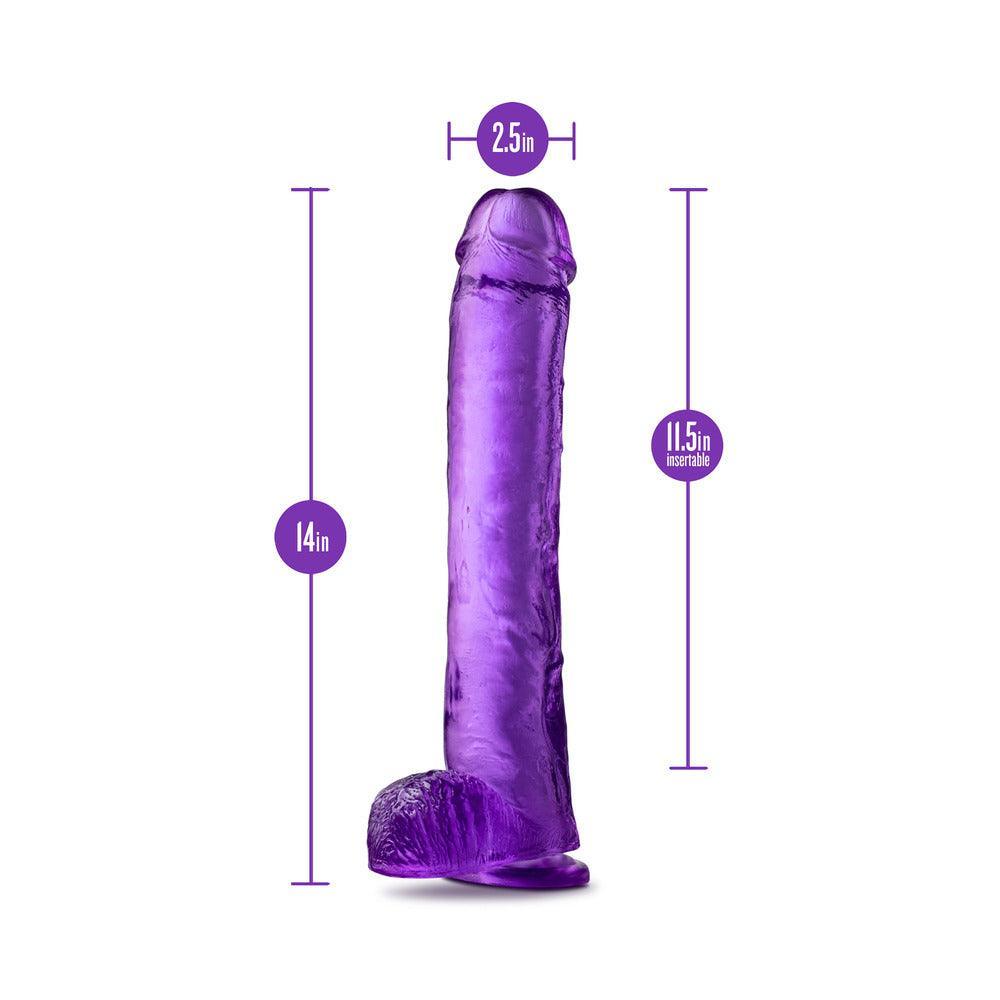 B Yours Plus Hefty N Hung 14 Inch Dildo - Adult Planet - Online Sex Toys Shop UK