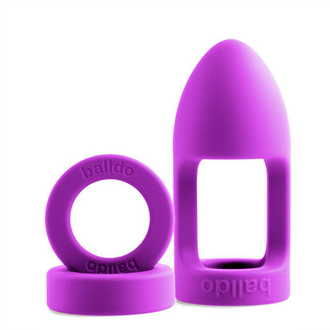 Balldo The Worlds First Ball Dildo Purple - Adult Planet - Online Sex Toys Shop UK