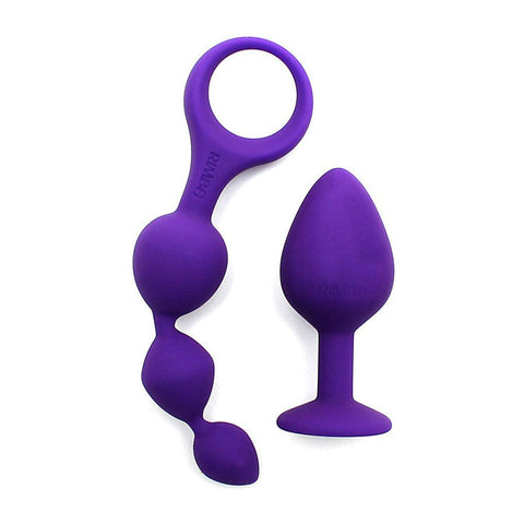 Barcelona Purple Anal Pleasure Play Set - Adult Planet - Online Sex Toys Shop UK