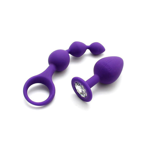 Barcelona Purple Anal Pleasure Play Set - Adult Planet - Online Sex Toys Shop UK