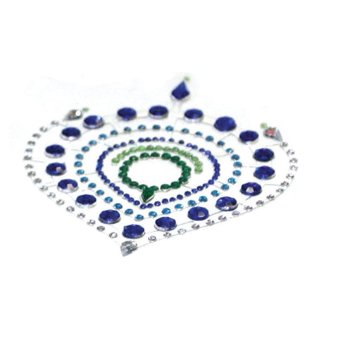 Bijoux Indiscrets Flamboyant Rhinestone Jewellery Blue Green - Adult Planet - Online Sex Toys Shop UK