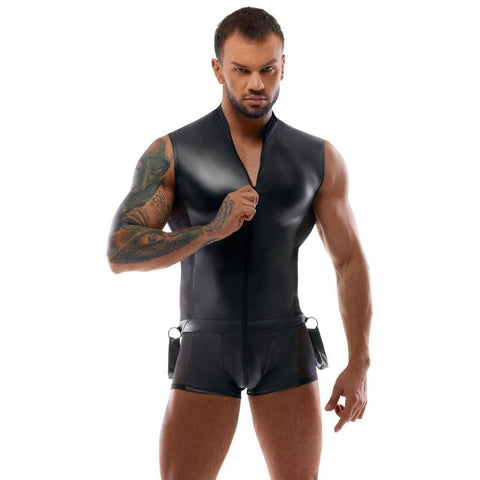 Body Jumpsuit With Restraints - Adult Planet - Online Sex Toys Shop UK