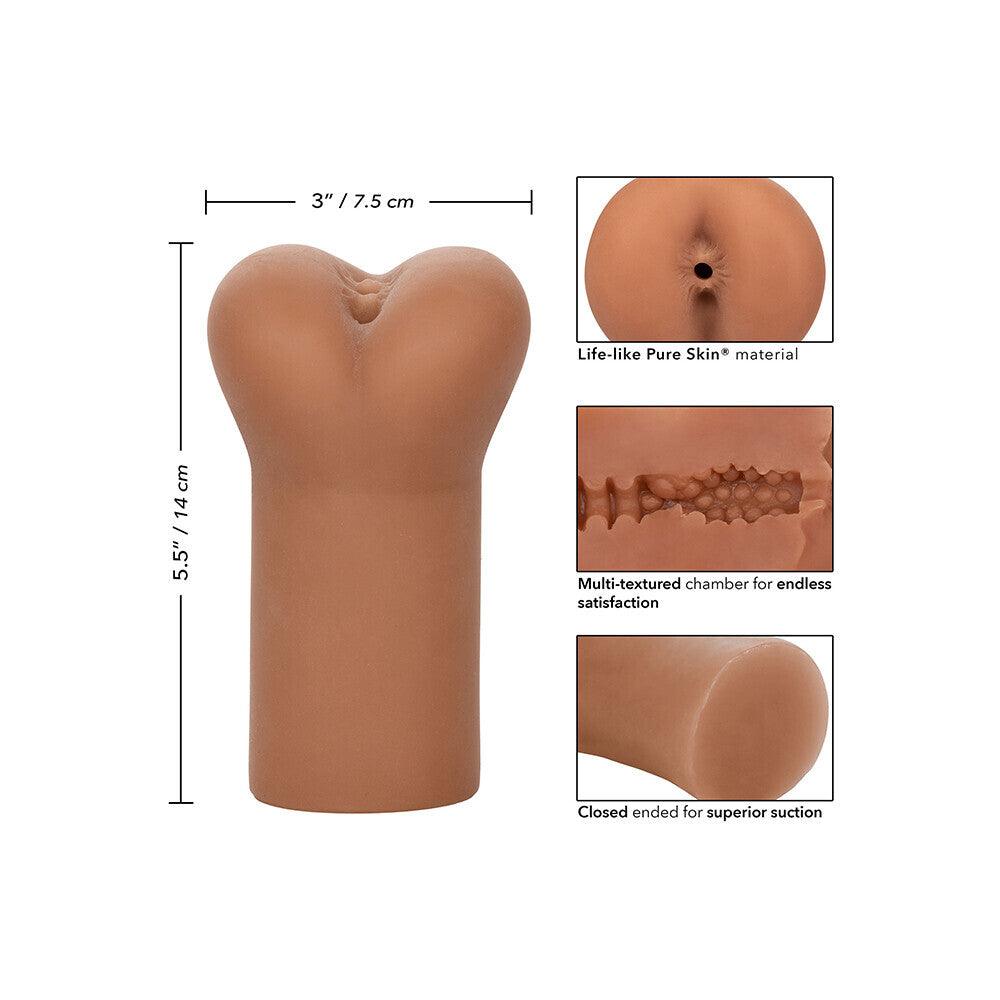 Boundless Anus Masturbator Flesh Brown - Adult Planet - Online Sex Toys Shop UK