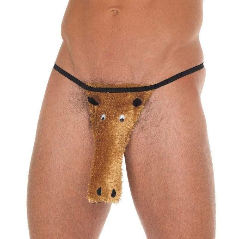 Brown Horse Novelty GString - Adult Planet - Online Sex Toys Shop UK