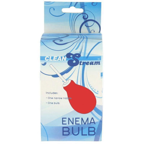 Clean Stream Red Enema Bulb - Adult Planet - Online Sex Toys Shop UK