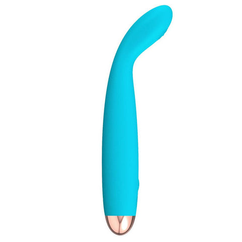 Cuties Silk Touch Rechargeable Mini Vibrator Blue - Adult Planet - Online Sex Toys Shop UK