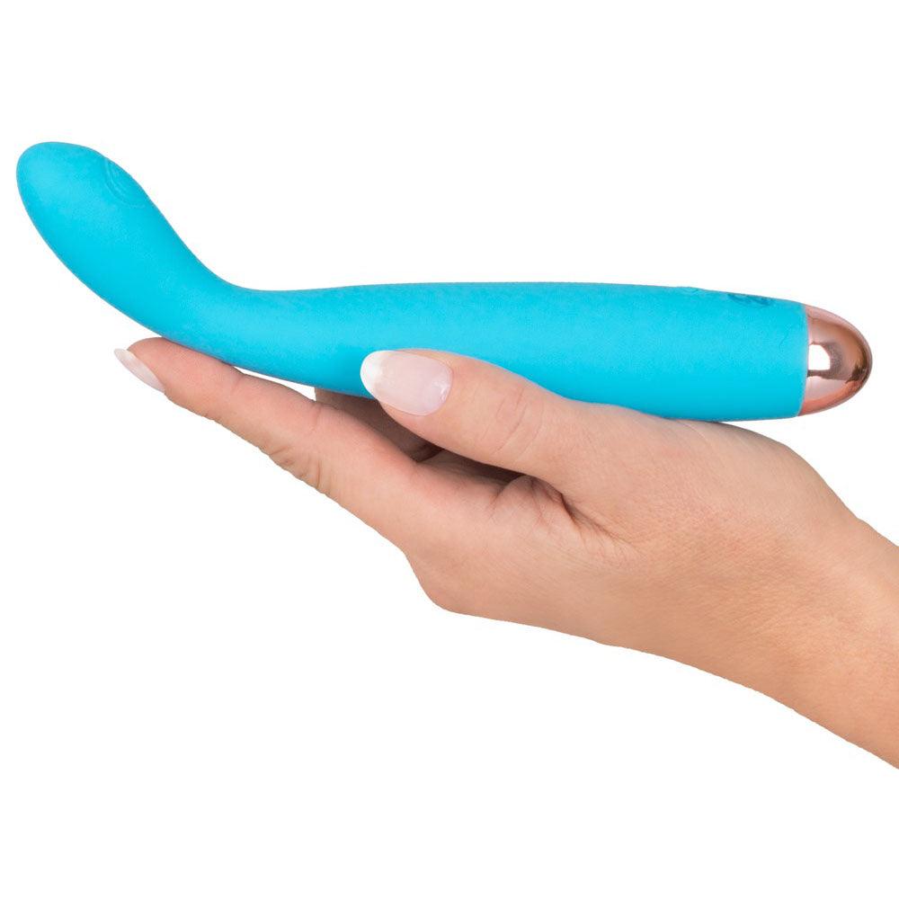 Cuties Silk Touch Rechargeable Mini Vibrator Blue - Adult Planet - Online Sex Toys Shop UK